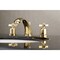 Kingston Brass KB8962ZX 8" Widespread Bathroom Faucet, Polished Brass KB8962ZX - alternate 2